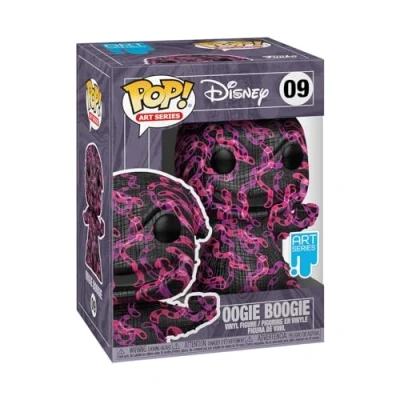 Image of Funko POP! Disney: the Nightmare Before Christmas Oogie Boogie (Artist&#039;s Series) With Case Collectable Vinyl Figure Includes Premium Plastic Protector Display Gift Idea Movies Fans