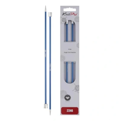 Image of Knit Pro KP47329 Zing: Knitting Pins: Single Ended: 4.00mm, Blue
