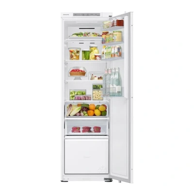 Image of SAMSUNG SpaceMax BRD27600EWW/EU Integrated Tall Fridge Sliding Hinge, White