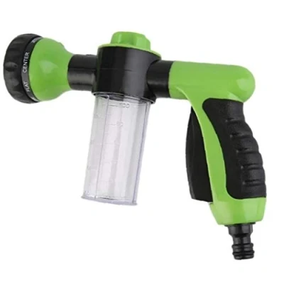 Image of Spray Nozzle Hose Attachment for Garden Fertiliser Green