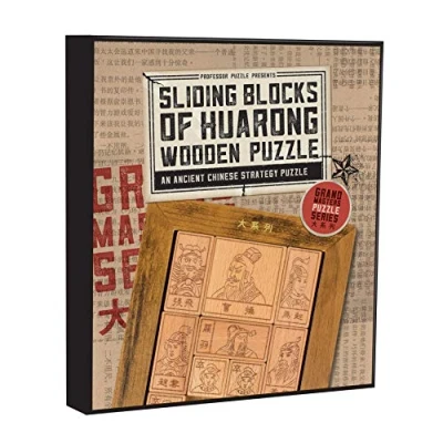 Image of Professor Puzzle Grandmasters Sliding Blocks of Huarong