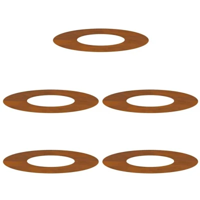 Image of vidaXL Corten steel Planter Large Stackable