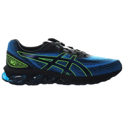 Image of ASICS Men&#039;s Gel Quantum 180 VII Running Shoes, Black Directoire Blue, 13 UK