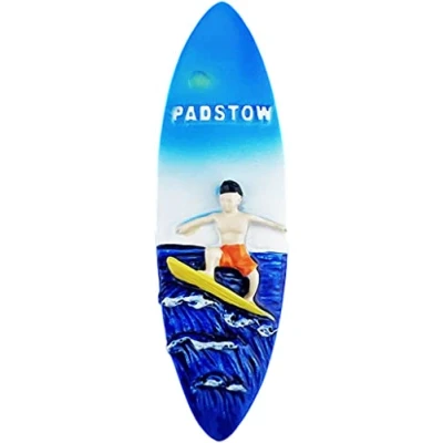 Image of Padstow Cornwall England Fridge Magnet Refrigerator Decoration Sticker Souvenir Resin Crafts
