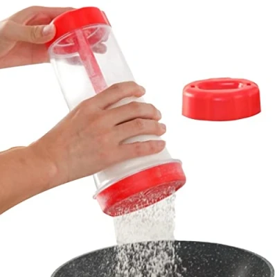 Image of WOTEG Flour Sifter for Baking,Powder Sieve Powder Sugar Baking Powdered Strainer Fine Mesh