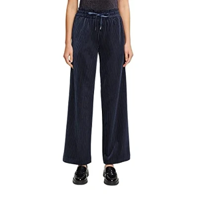 Image of ESPRIT Women&#039;s 122ee1b304 Pants, 400/Navy, 8
