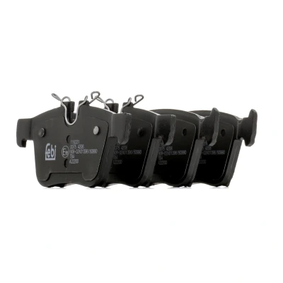 Image of J9C14009, J9C17943, J9C33358, T2H41074, T2H42286 Brake pad set FEBI BILSTEIN 116331 Rear Axle prepared for wear indicator JAGUAR: F Pace, XF Saloon
