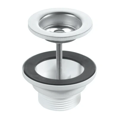 Image of McAlpine BSW1PC Centre Pin Basin Waste 1.25 inch, White