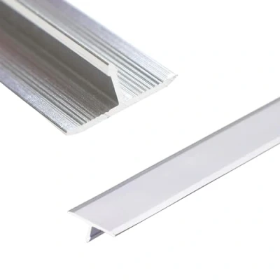 Image of LIYI929GP 15 20 33 40mm Wide T Molding Floor Transition Strip, Metal Door Strip Aluminum Doorway Edge Trim, Long 35.4inch Door/Tile/Carpet To Tile Flat Divider