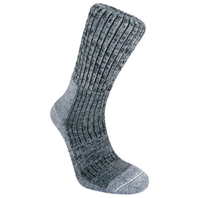 Image of Bridgedale Socks Comfort Trekker Grey Men&#039;s Large 9 11.5 UK