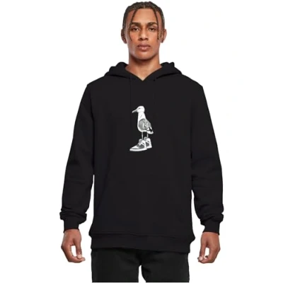 Image of Mister Tee Seagull Sneakers Hoodie, Men&#039;s, Size: 3XL, Black