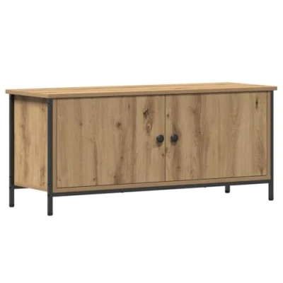 Image of vidaXL TV Stand Artisan oak Engineered wood 102 x 35 45 cm