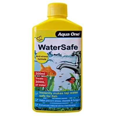 Image of Aqua One WaterSafe to Turn Tap Water into Safe and Healthy for Fish Plants (300ml)