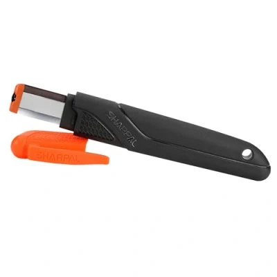 Image of SHARPAL 129N Multipurpose Pocket Knife Sharpener and Garden Tool Sharpener, Sharpening Secateurs, Shears, Loppers, Axe, Pruner, Scissors, Lawnmower Blade