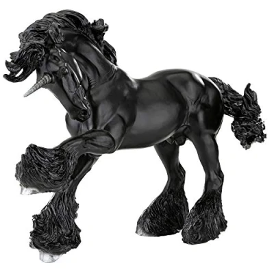 Image of Breyer Horses Traditional Series Obsidian Horse Toy Model 1:9 Scale #1841, Various