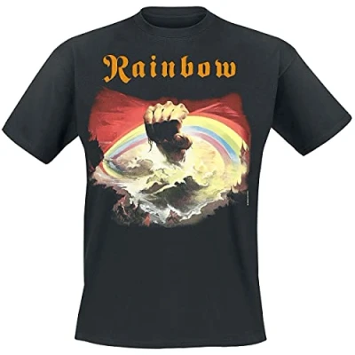 Image of Plastic Head Rainbow Rising Mens T Shirt, Black, Small