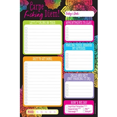 Image of Carpe F*cking Diem! Note Pad (60 sheets)