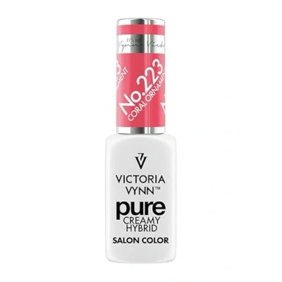 Image of VICTORIA VYNN Pure Creamy Hybrid 223 CORAL ORNAMENT 8 ml