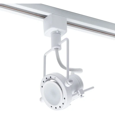 Image of Track Light Greenwich Spotlight Head Adjustable GU10 Fitting White Litecraft
