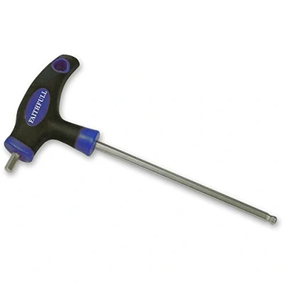 Image of Faithfull HK80MT T Handle Ball Ended Hexagon Key