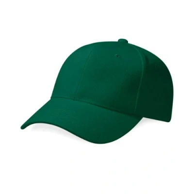 Image of Beechfield Pro Style Heavy Cap Colour=Forest Green Size=O/S