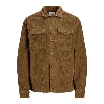 Image of JACK &amp; JONES Men&#039;s Jjedallas Corduroy Overshirt LS Sn Shirt