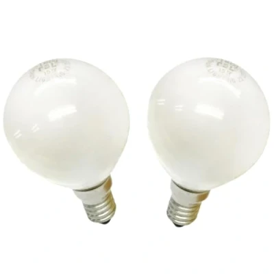 Image of Cello Pack of 2 E14 Bulbs Replacement Bulb for Selected Electric Melt Burners and Wax 25W Screw in Light Warm White Versatile Bulbs.