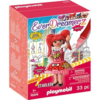 Image of Playmobil EverDreamerz 70474 Starleen Comic World Water Pen, for Children Ages 7+, Fun Imaginative Role Play, PlaySets Suitable 4+