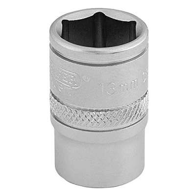 Image of Draper 6 Point Metric Socket, 3/8&quot; Sq. Dr., 13mm