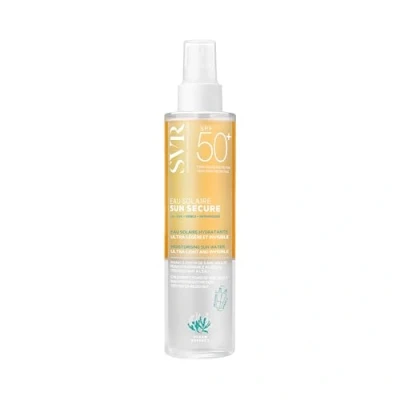 Image of SVR Sun SECURE Water Face and Body Sunscreen SPF 50+ Oleo Spray for Hypersensitive Skin, Invisible Finish, Reef Safe, All Ages, 200ml
