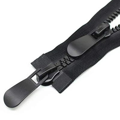 Image of YaHoGa #15 40&quot; (100cm) Large Two Way Separating Plastic Zippers for Sewing Coat Jacket Heavy Duty Long Resin