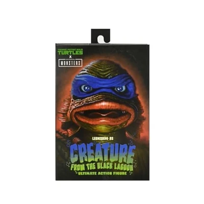 Image of Universal Monsters/Teenage Mutant Ninja Turtles 7 Scale Action Figure Leonardo as The Creature