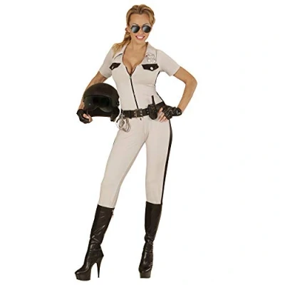 Image of &quot;CALIFORNIA HIGHWAY PATROL OFFICER&quot; (overalls, belt, fingerless gloves) (M)