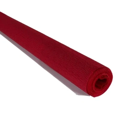 Image of FloristryWarehouse Fine Crepe Paper Roll 60g 50cm Wide x 150cm Long Red (Shade 319)