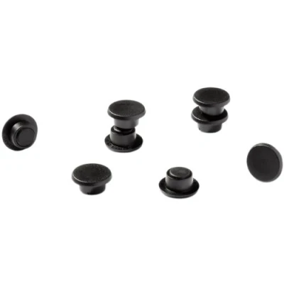 Image of Durable 475401 Magnets in Industrial Packaging 37 mm 1000 p Black (Pack of 20)