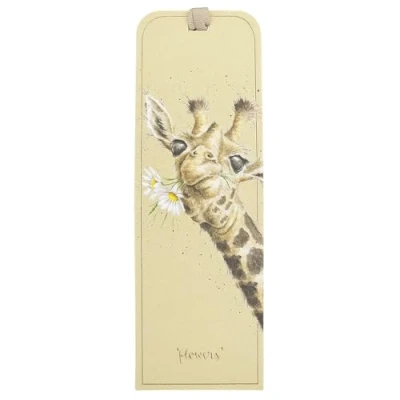 Image of Wrendale Designs by Hannah Dale Flowers Wildlife Illustration Bookmark 50mm x 150mm