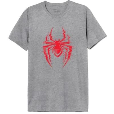 Image of Marvel Men&#039;s Memagagts003 T Shirt, Melange Grey, L