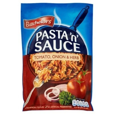Image of Batchelors Pasta &#039;n&#039; Sauce Tomato, Onion &amp; Herb 12 x 128g