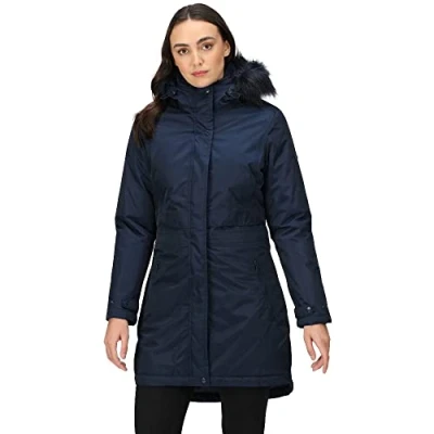 Image of Regatta Women&#039;s Lyanna Jackets Waterproof Insulated, Cabernet, 10 UK