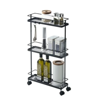 Image of Yamazaki Storage cart, Steel, Black, One size