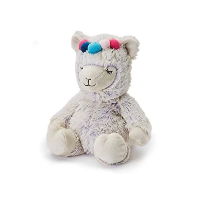 Image of Warmies® 13&#039;&#039; Fully Heatable Soft Toy Scented with French Lavender Llama