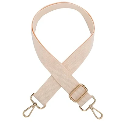 Image of Wide Shoulder Strap Adjustable Replacement, DOTBUY SHOP Bag with Metal Swivel Hooks for Unisex Purse, Handbag, Belt Crossbody, Bag, Canvas (Beige,one Size)