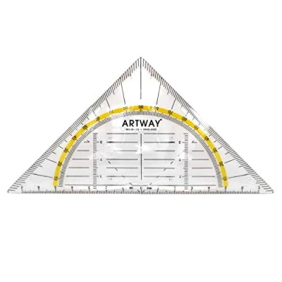 Image of Artway Geometry Set Square 16cm