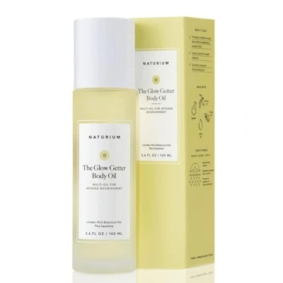 Image of Naturium The Glow Getter Body Oil, Multi Oil for Intense Nourishment, Hydrating &amp; Moisturising Formula, Vegan 3.4 OZ / 100 ML