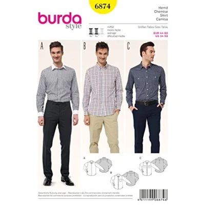 Image of Burda 6874 Dress Pattern