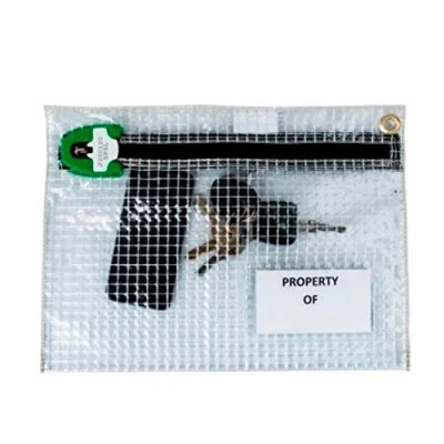 Image of Versapak ASO_PLY 320 x 230 mm Personal Effects Security Bag Clear
