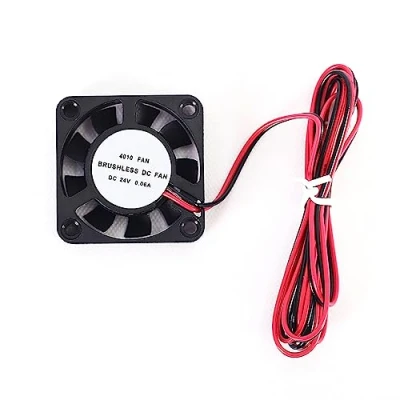 Image of T&amp;F 4010 40X40X10mm Brushless Cooling Fan Cooler 0.06A 12V /24V DC 2 Pin New