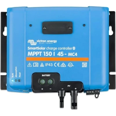 Image of Victron Energy SmartSolar MPPT MC4 150V 45 amp 12/24/36/48 Volt Solar Charge Controller (Bluetooth)