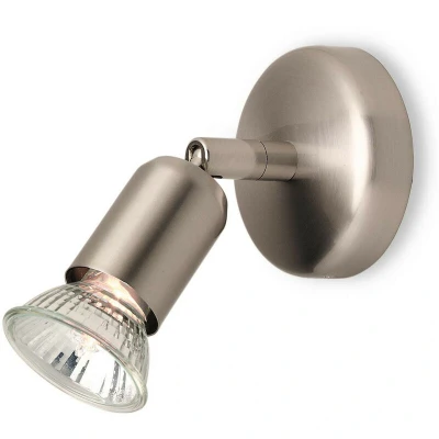 Image of Firstlight Runner Modern Style Wall Spotlight Brushed Steel