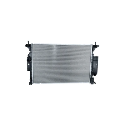 Image of 1870204, 1876036, 1928212, 1945357, 2077285 Engine radiator NRF 550350 670mm 448mm 26mm Brazed cooling fins FORD: KUGA 2